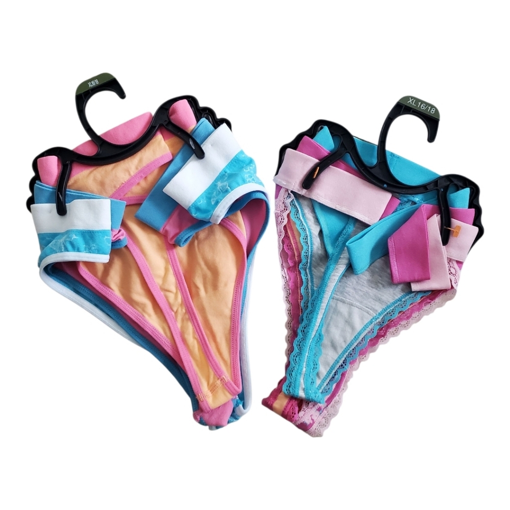 NWT "Celebrate!" Women Thongs Size XL, 2 Packs Of 3 Summer Theme Colors Seamless - Picture 2 of 9